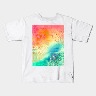 Watercolor Wonderland Kids T-Shirt